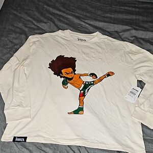 The Boondocks tee shirt size large colour white